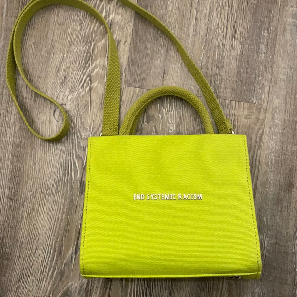 Brandon Blackwood End Systemic Racism small tote